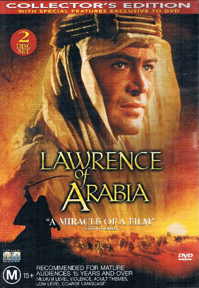 Lawrence Of Arabia Collectors Edition DVD - 2 Disc Set - Click Image to Close